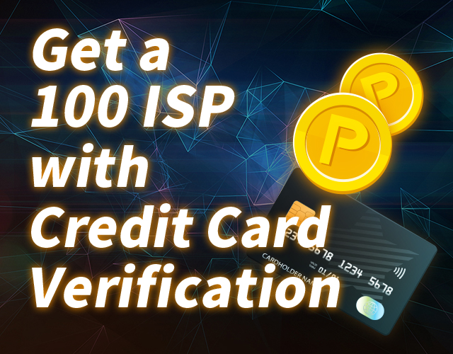 Credit card authentication for 100 ISPs
