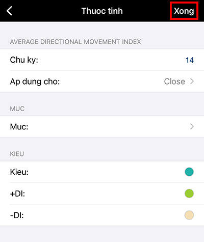 Nhập tham số